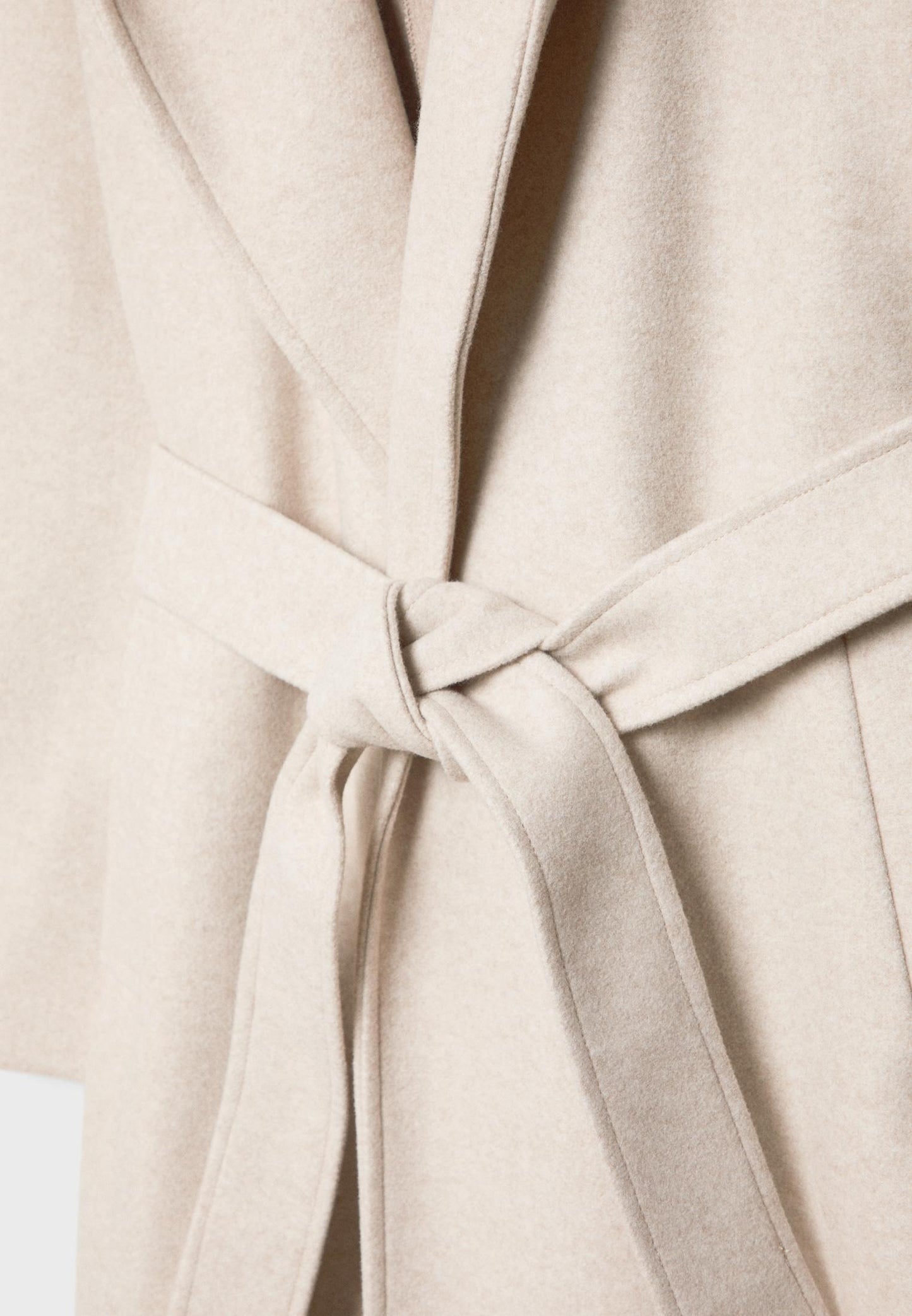 Eleganter Langer Mantel mit Kapuze