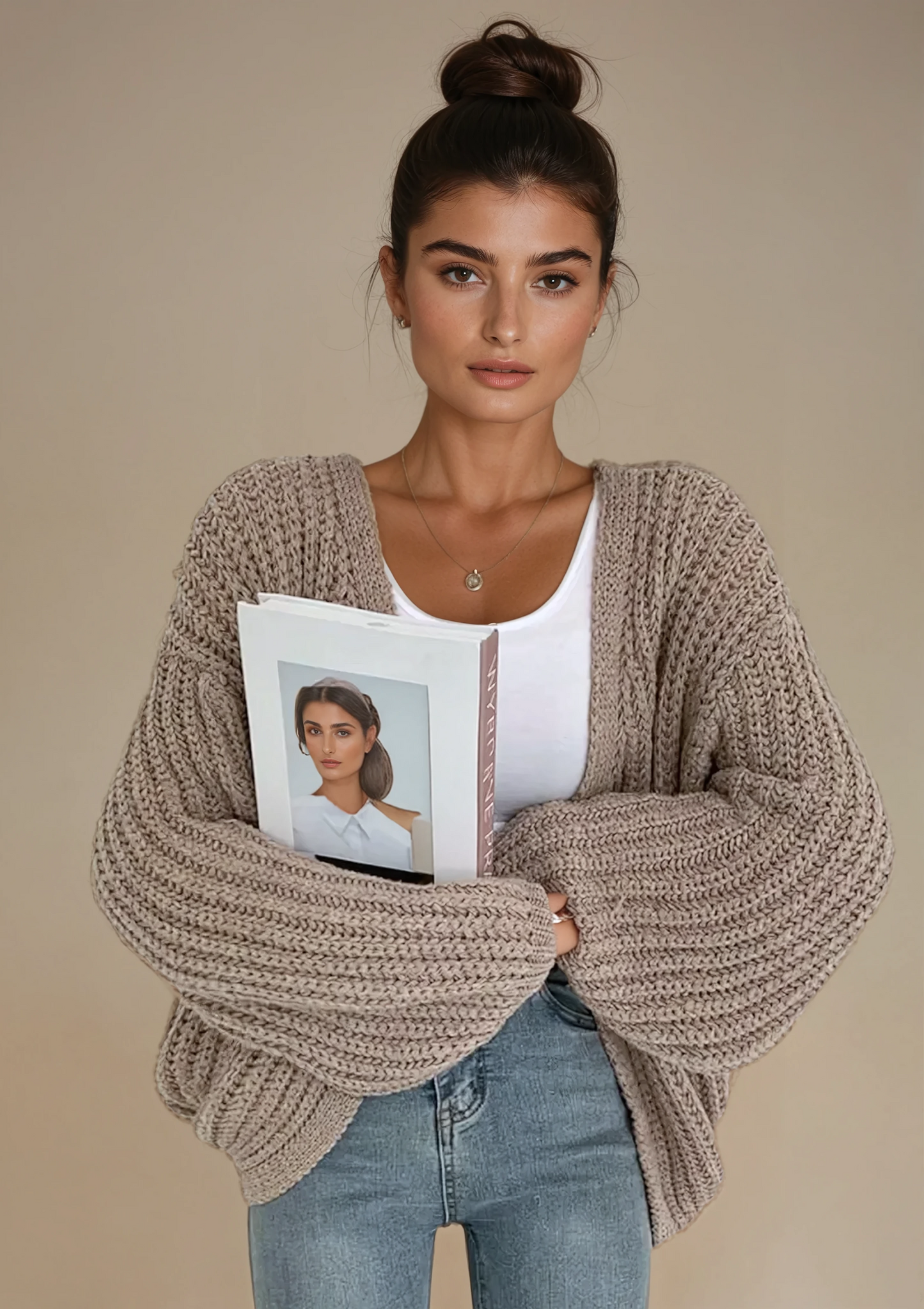 Zeitloses Strick-Vest