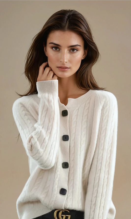 Zeitloser Strick-Cardigan